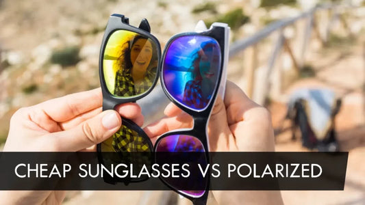 What are the differences between cheap sunglasses and premium polarized sunglasses?