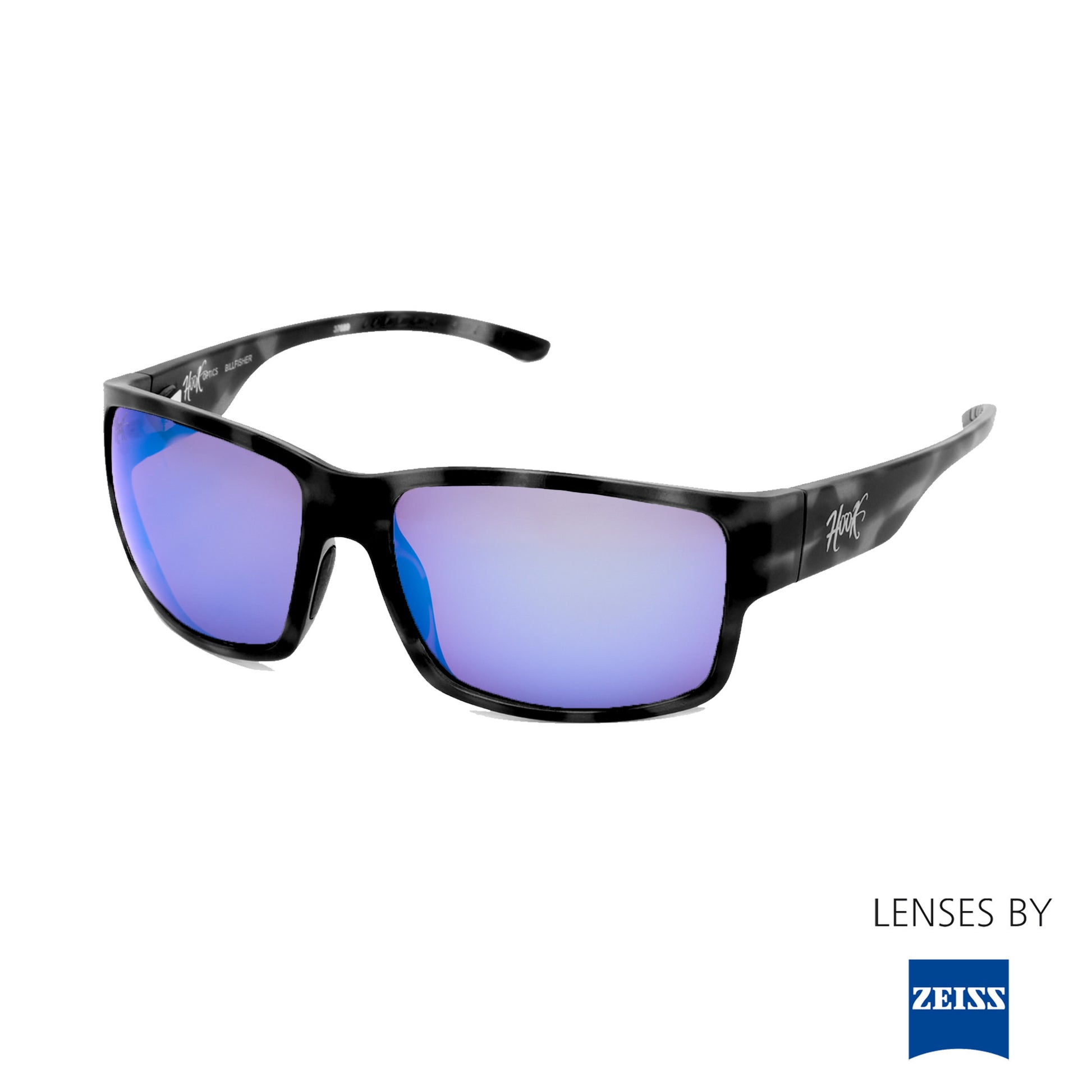 Billfisher Polarized Sunglasses by Hook Optics Matte Gray / ThermoForce (TF) Gray