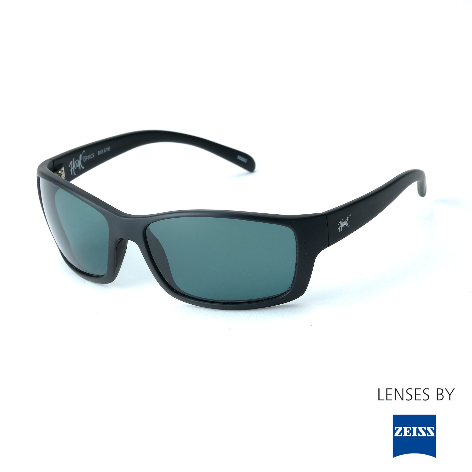 Big Eye polarized sunglasses offer a true large fit with powerful Zeiss clarity. Hook optics best sunglasses