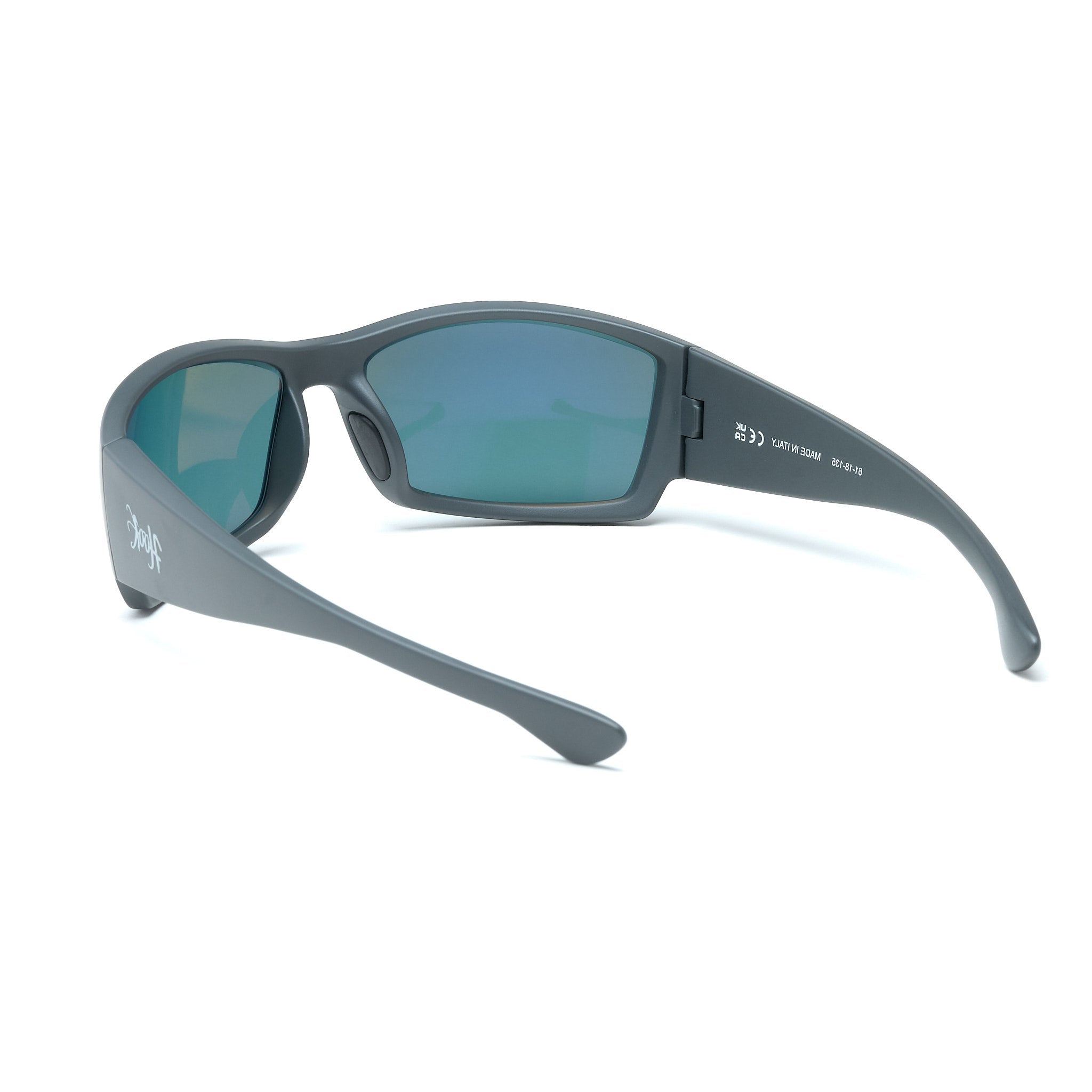 Yellowfin polarized sunglasses delivering sharp clarity for offshore fishing.