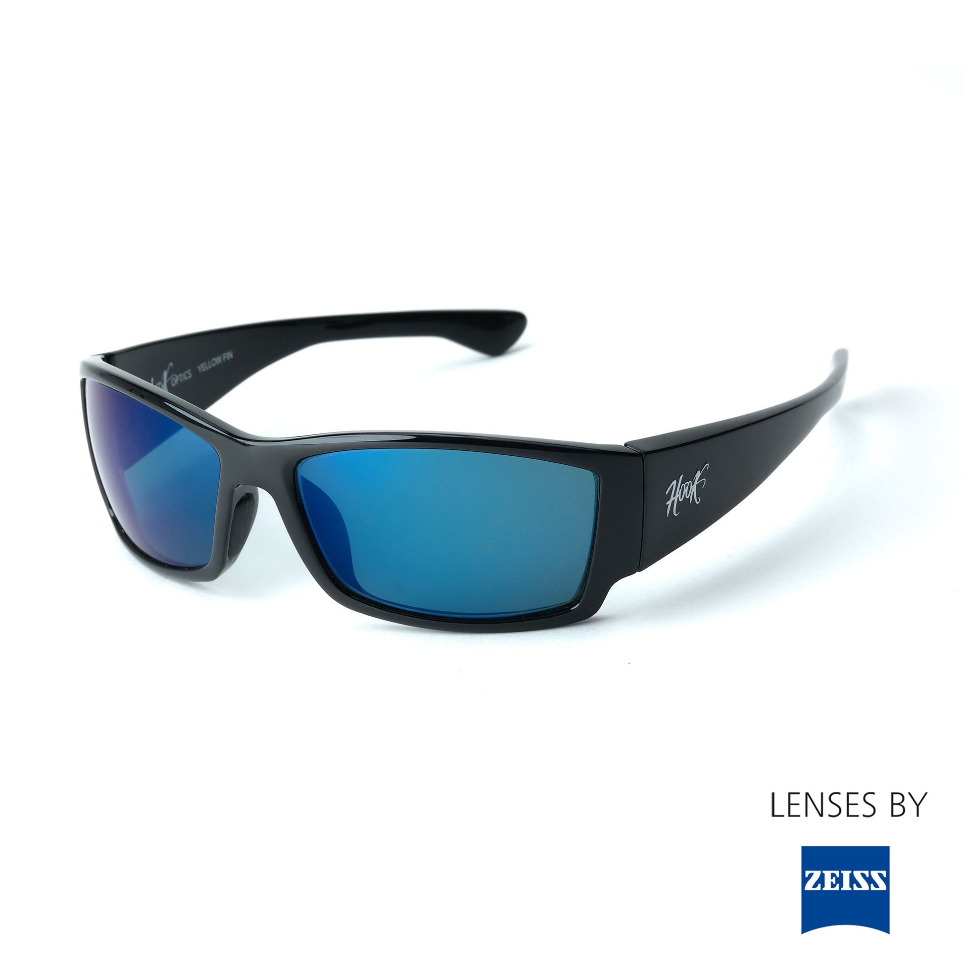 Yellowfin polarized fishing sunglasses providing UV protection and clarity.