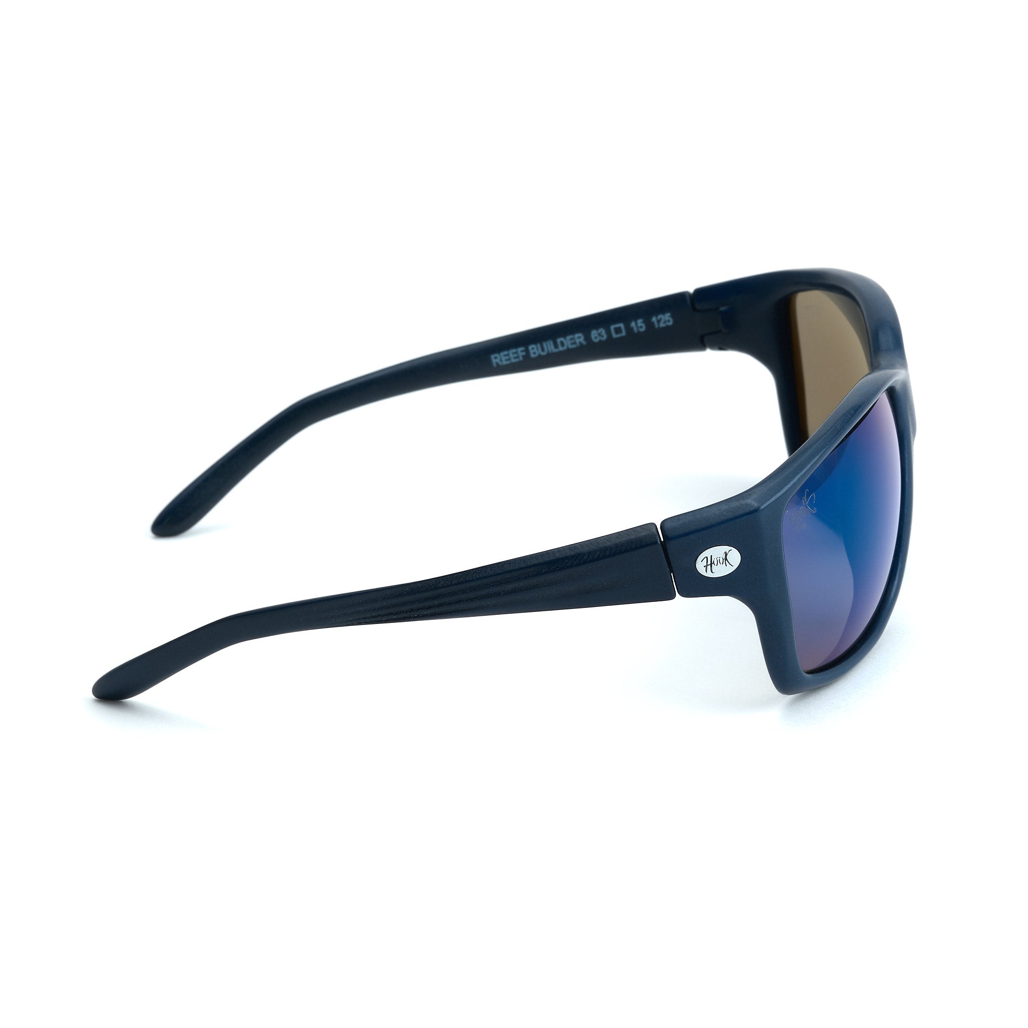 Performance polarized sunglasses dedicated to reef builders.