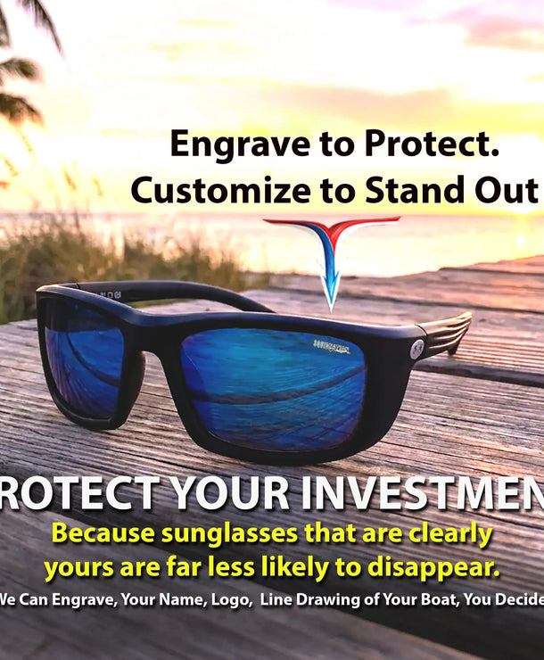 MAKO Polarized Sunglasses - Hook Optics Sunglasses