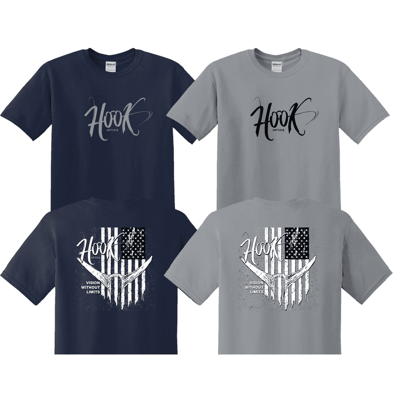 Hook Optics Cotton Mens T-shirts - Hook sunglasses