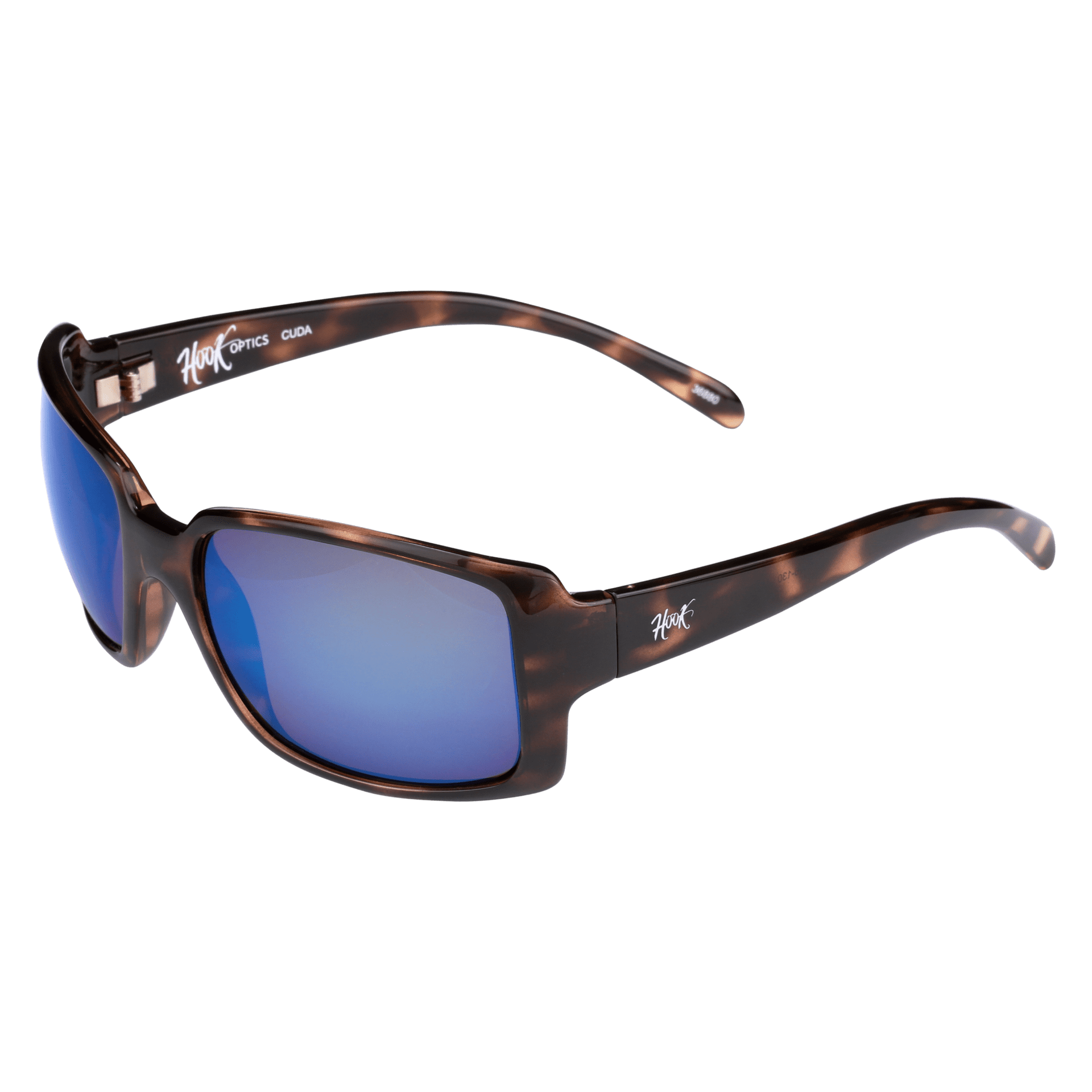 Cuda Tortoise Blue mirror Polarized Sunglasses